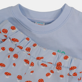 Baby Girls Cotton Pajama Set - Winnie The Pooh Design