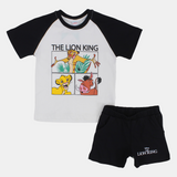 Baby Boys Cotton Pajama Set – Lion King