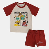 Baby Boys Cotton Pajama Set – Lion King