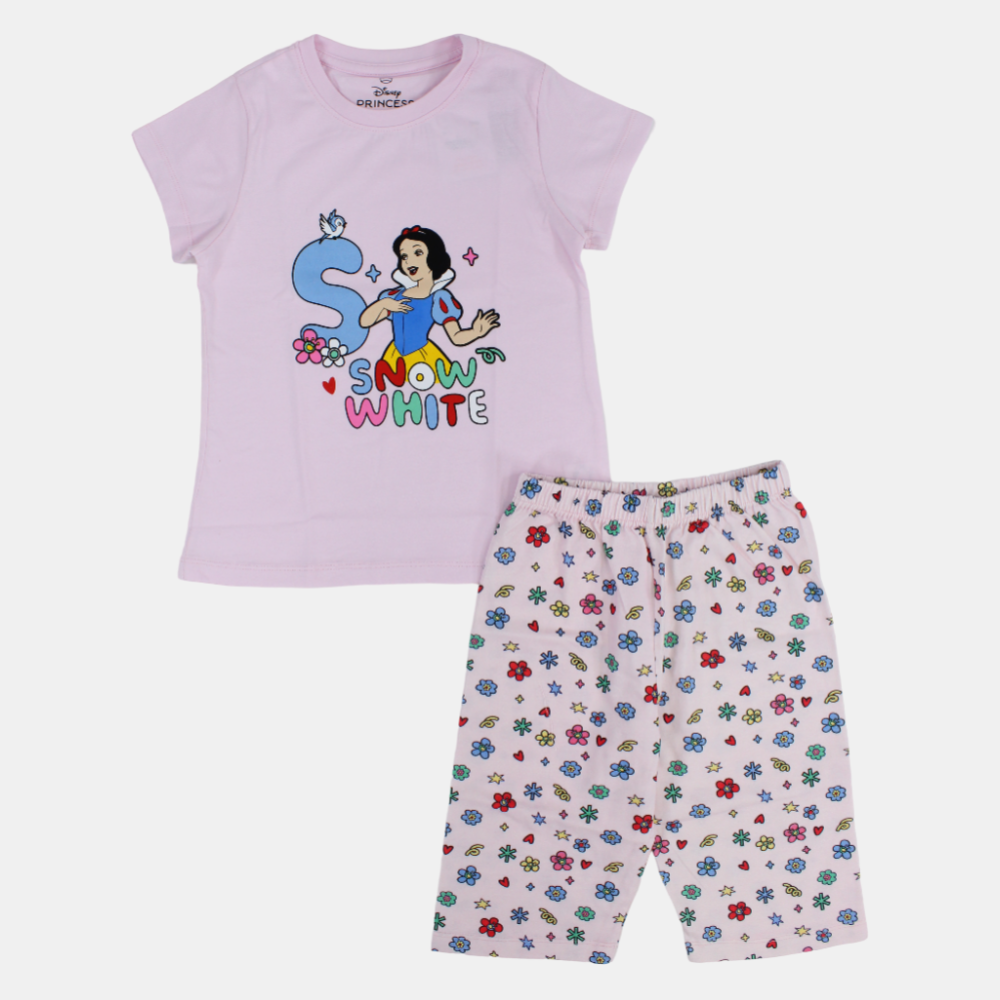Girls Cotton Pajama Set – Snow White