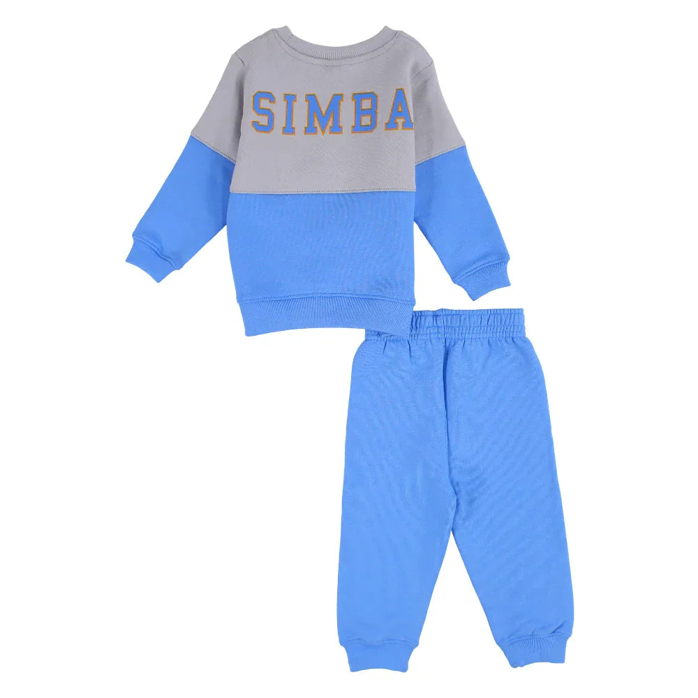 Baby Boys Cotton Pajama Set - Simba the Lion King Print