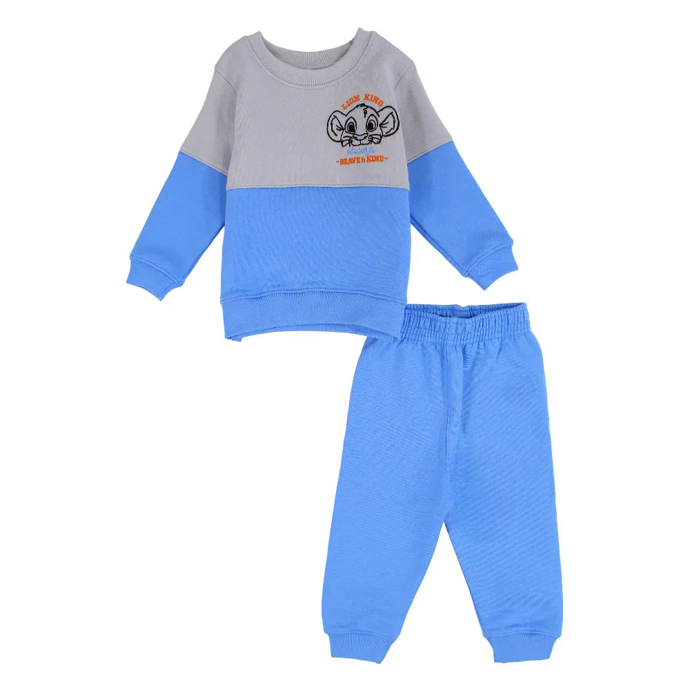 Baby Boys Cotton Pajama Set - Simba the Lion King Print