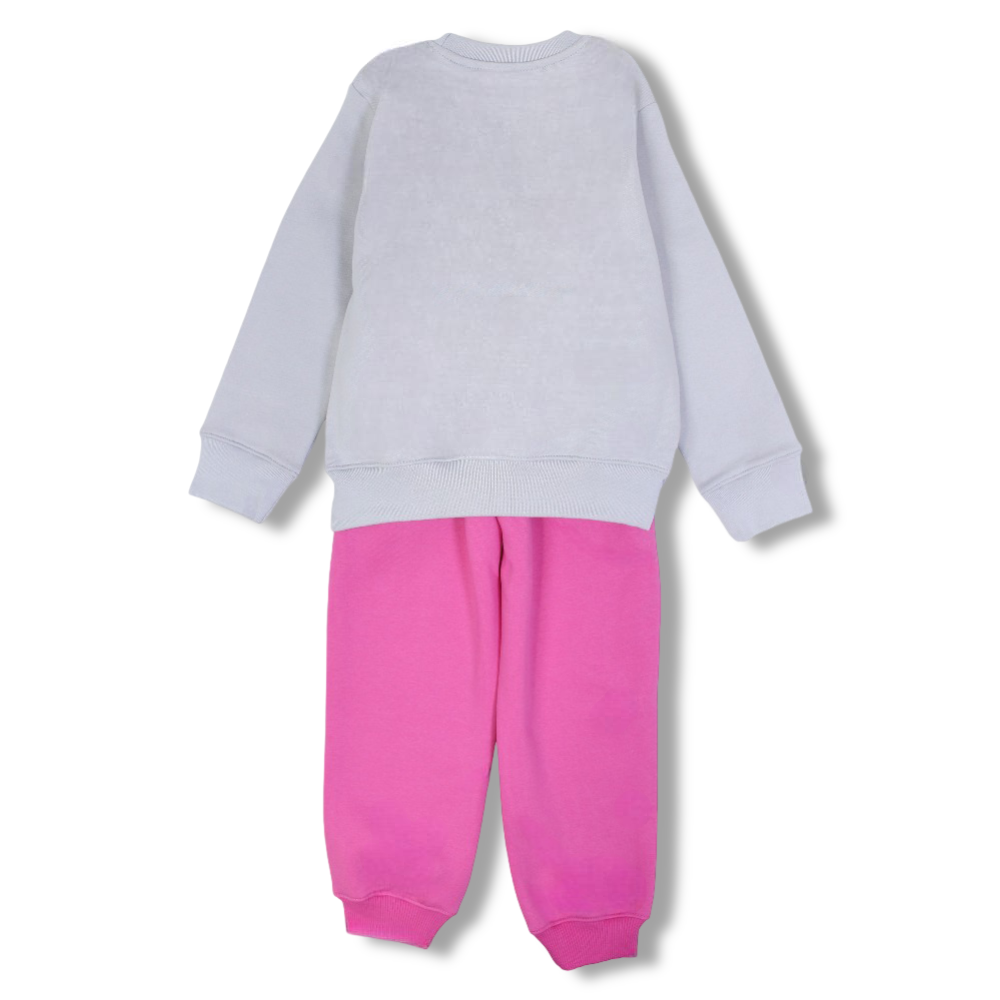 Girls Cotton Pajama Set – Minnie Mouse Design