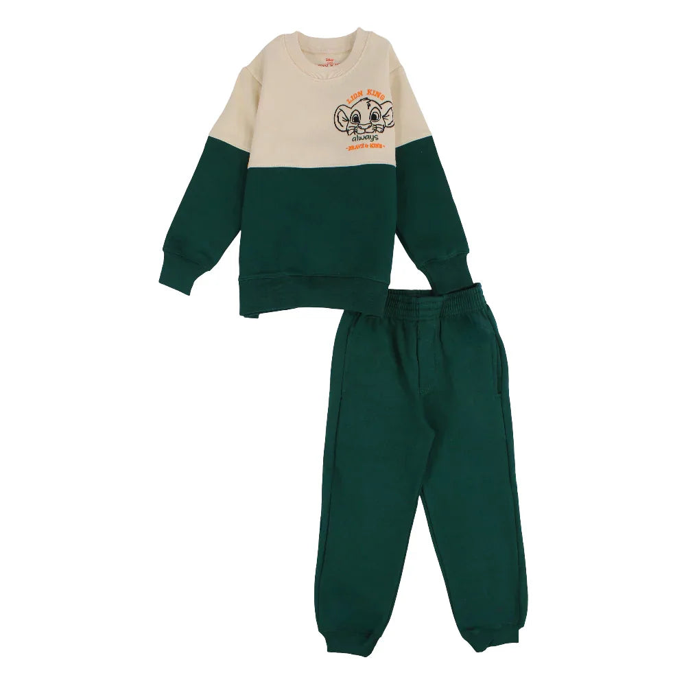Boys Cotton Pajama Set - Simba the Lion King Print