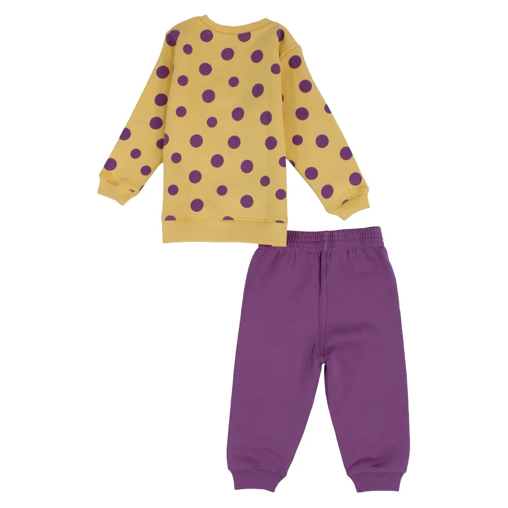 Baby Girls Cotton Pajama Set - Marie Print