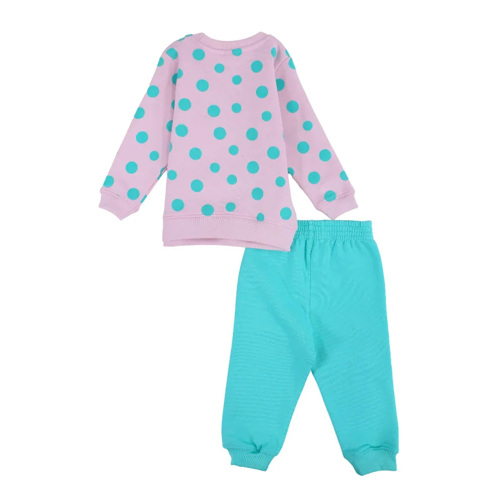 Baby Girls Cotton Pajama Set - Marie Print