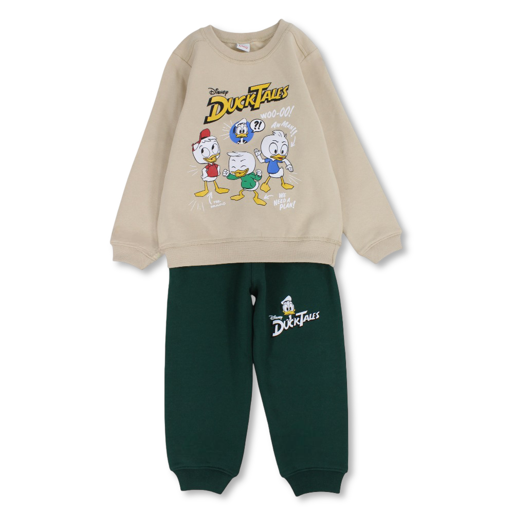Baby Boys Cotton Pajama Set – “DuckTales” Print