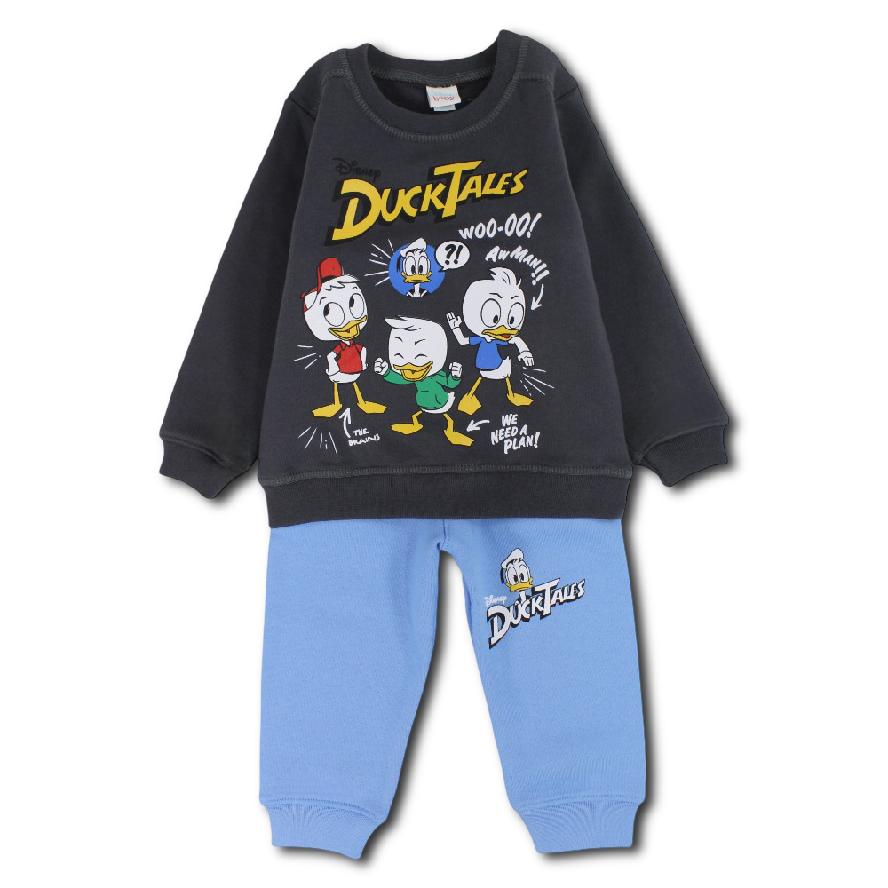 Baby Boys Cotton Pajama Set – “DuckTales” Print