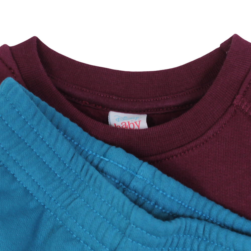 Baby Boys Cotton Pajama Set – Mickey Mouse & Friends Print