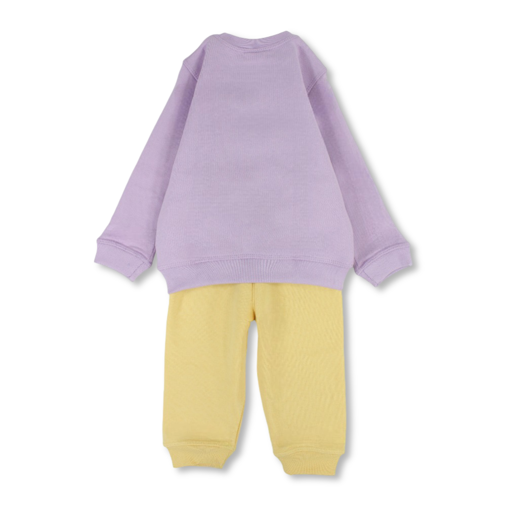 Baby Girls Cotton Pajama Set – The Little Mermaid Print