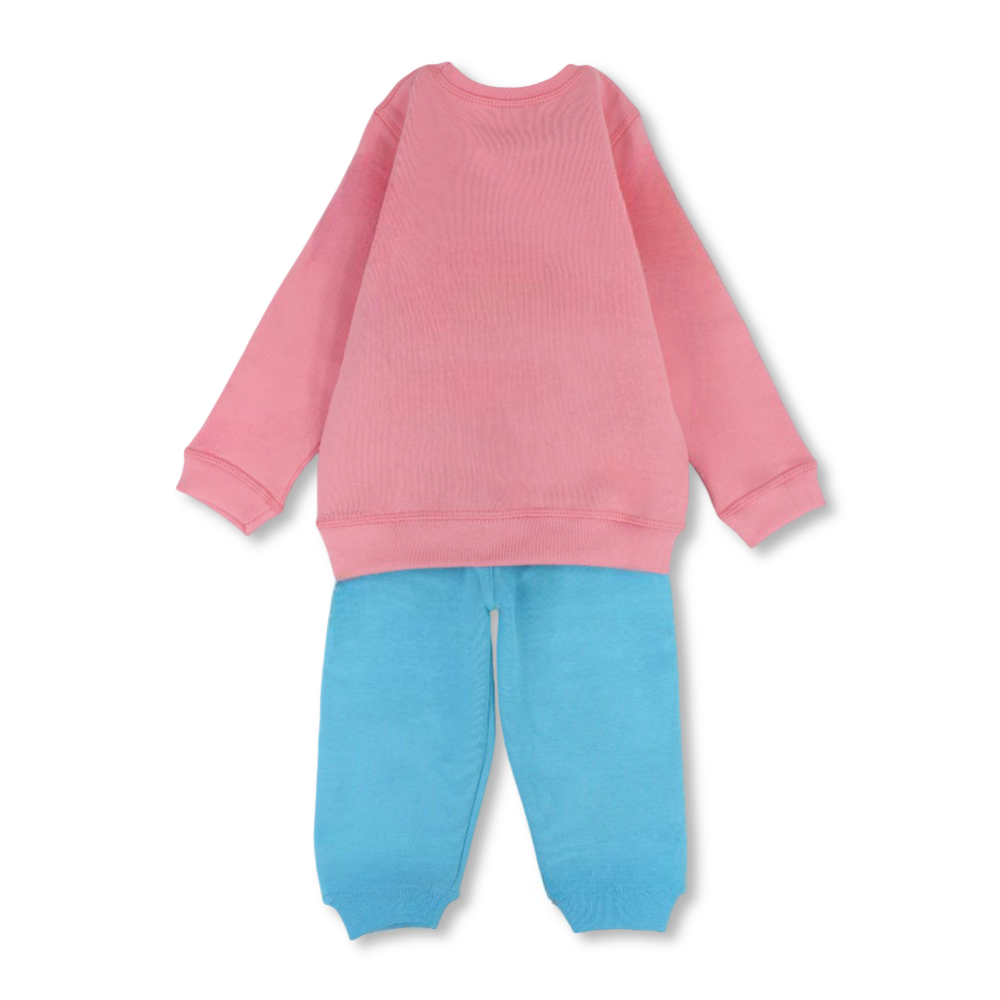 Baby Girls Cotton Pajama Set – The Little Mermaid Print