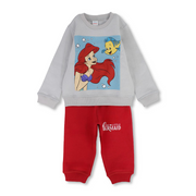 Baby Girls Cotton Pajama Set – The Little Mermaid Print