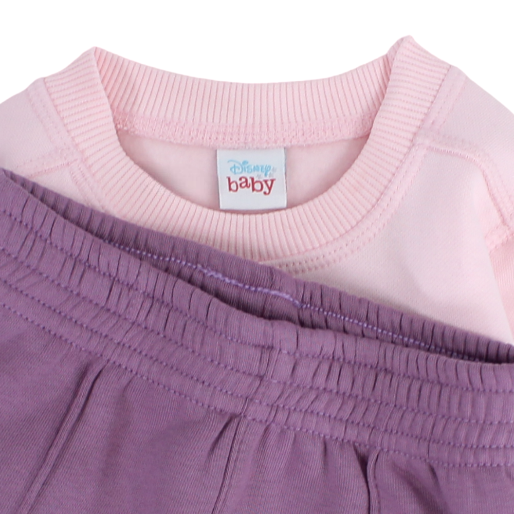 Baby Girls Cotton Pajama Set - Stitch Print