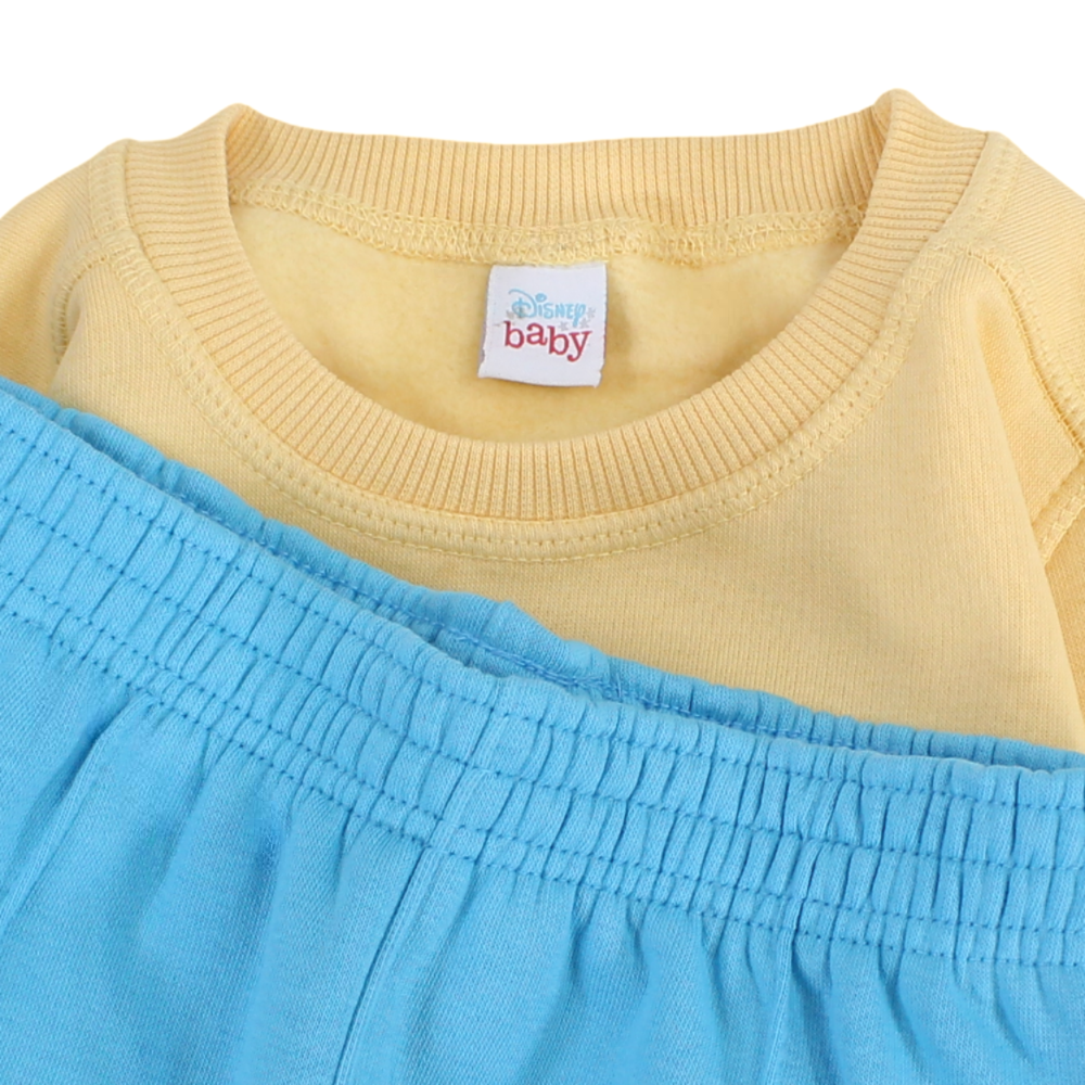 Baby Girls Cotton Pajama Set - Stitch Print