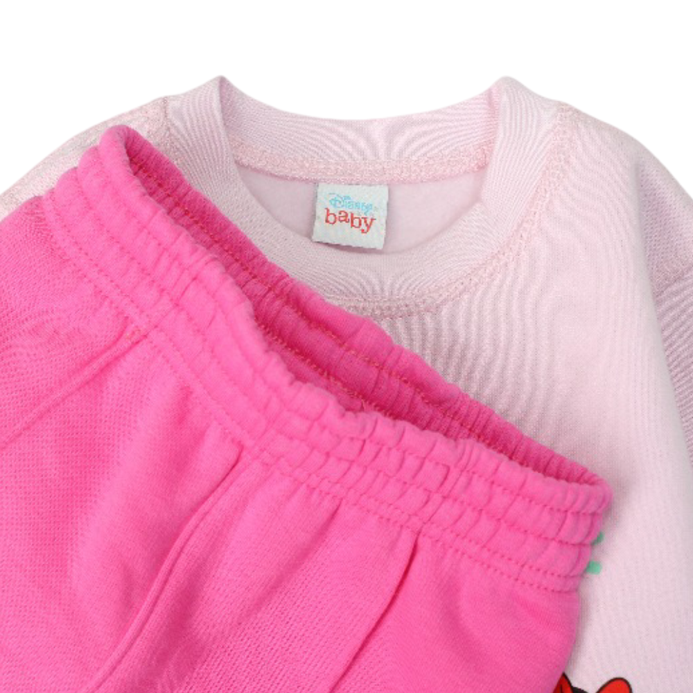 Baby Girls Cotton Pajama Set – Daisy Duck & Minnie Mouse Print