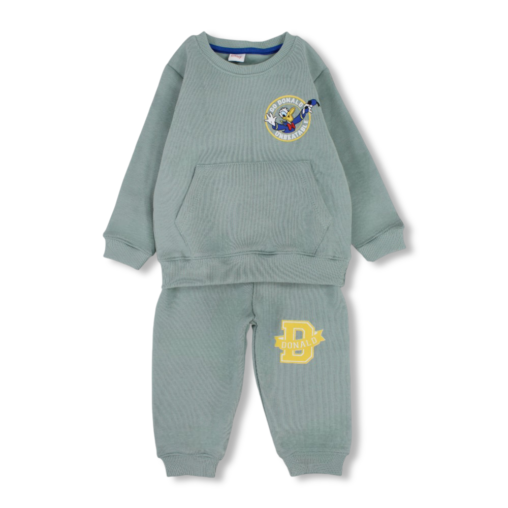 Baby Boys Cotton Pajama Set – Donald Duck Print