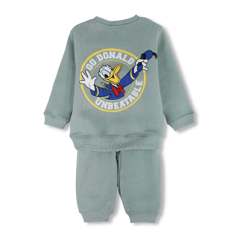 Baby Boys Cotton Pajama Set – Donald Duck Print