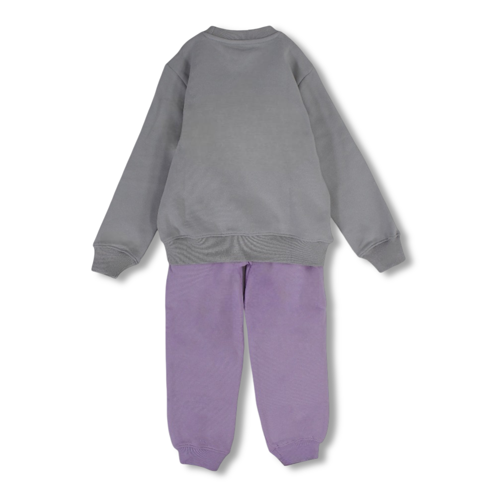 Girls Cotton Pajama Set - Rapunzel Print