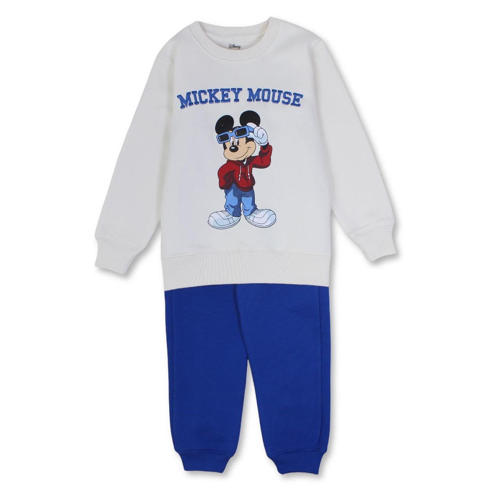 Boys Cotton Pajama Set – Mickey Mouse Print