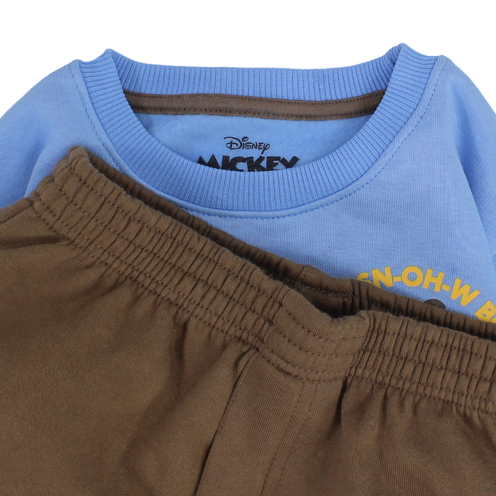 Boys Cotton Pajama Set – Mickey Mouse Print