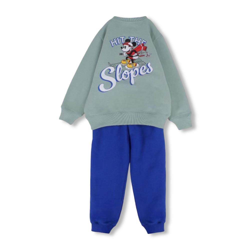 Boys Cotton Pajama Set – Mickey Mouse Print