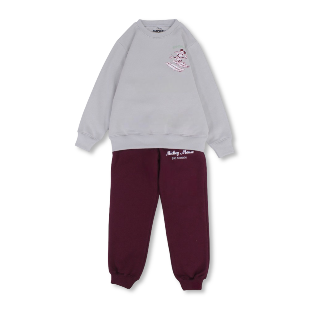 Boys Cotton Pajama Set – Mickey Mouse Print