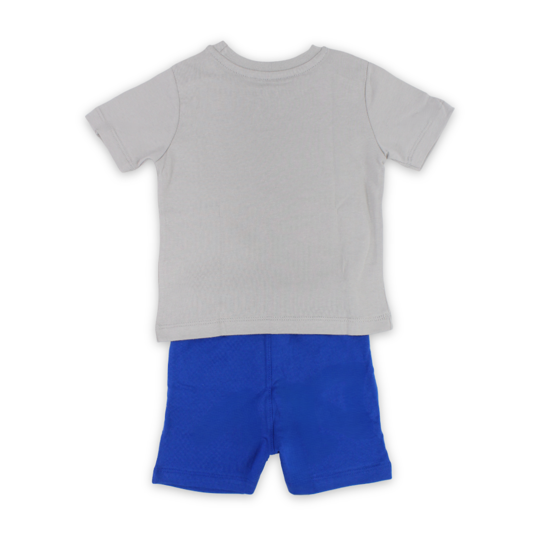 Baby Boys Cotton Pajama – "My Dad is My Hero" Print