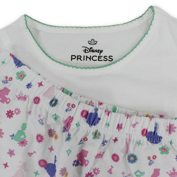 Girls Cotton Pajama – Princess Print