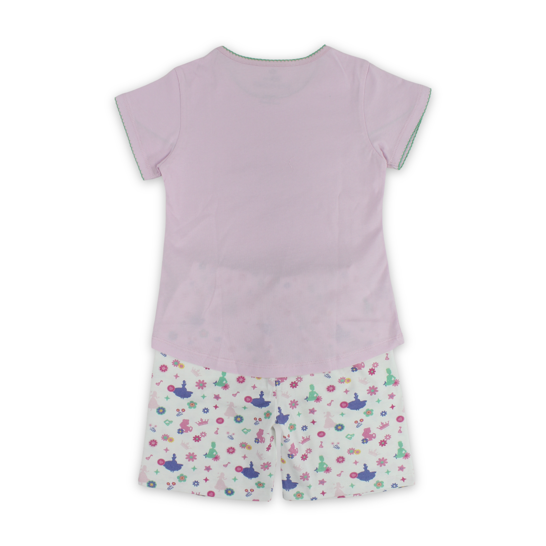 Girls Cotton Pajama – Princess Print