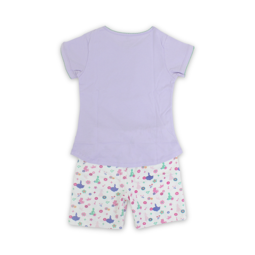 Girls Cotton Pajama – Princess Print
