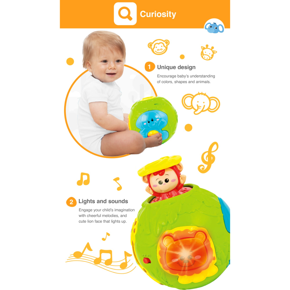WinFun Roll N' Pop Jungle Activity Ball