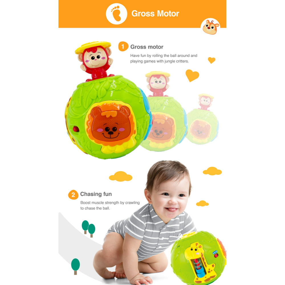 WinFun Roll N' Pop Jungle Activity Ball