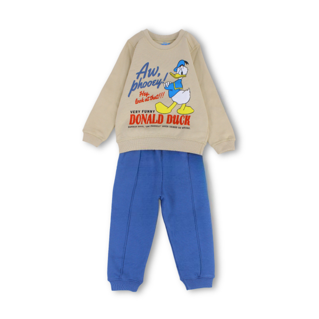Baby Boys Cotton Pajama – Donald Duck Print