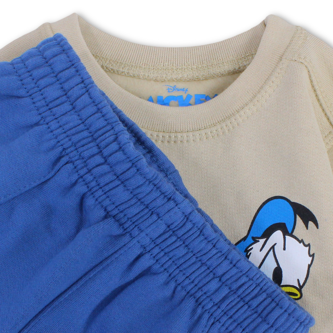 Baby Boys Cotton Pajama – Donald Duck Print