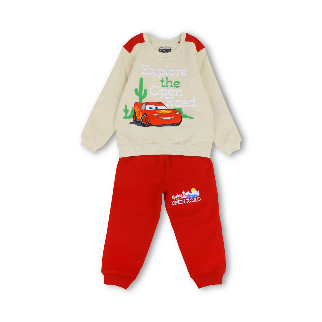 Boys Cotton Pajama – Cars Print