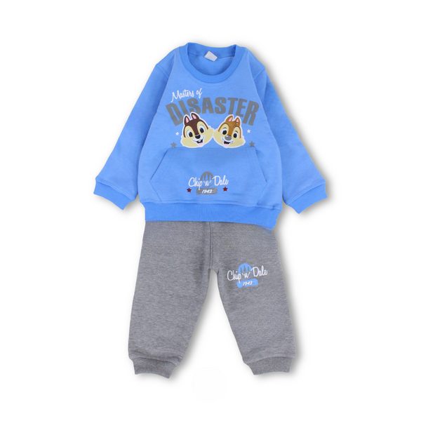 Baby Girls Cotton Pajama – Chip & Dale Print