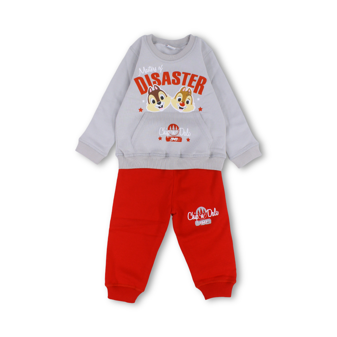 Baby Girls Cotton Pajama – Chip & Dale Print