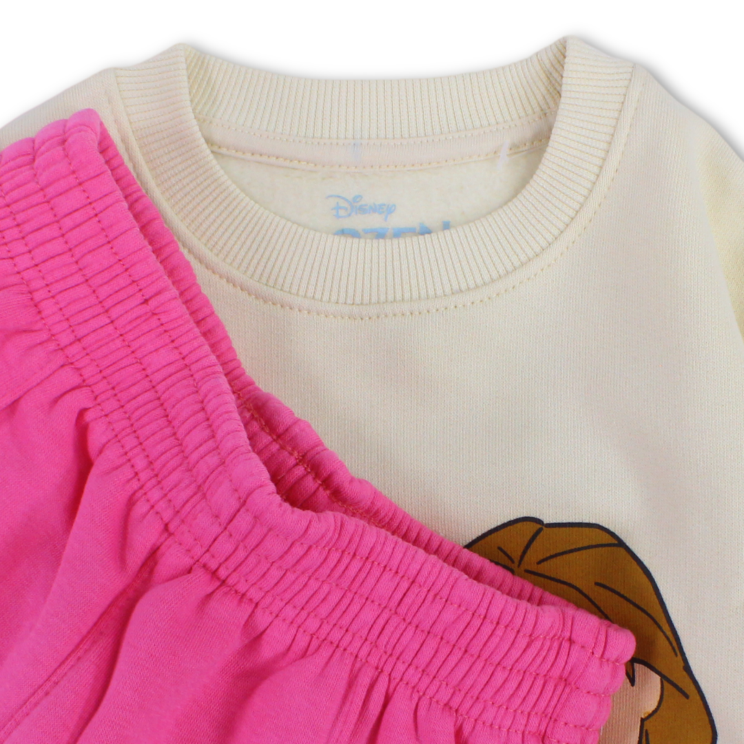 Girls Cotton Pajama – Frozen Print