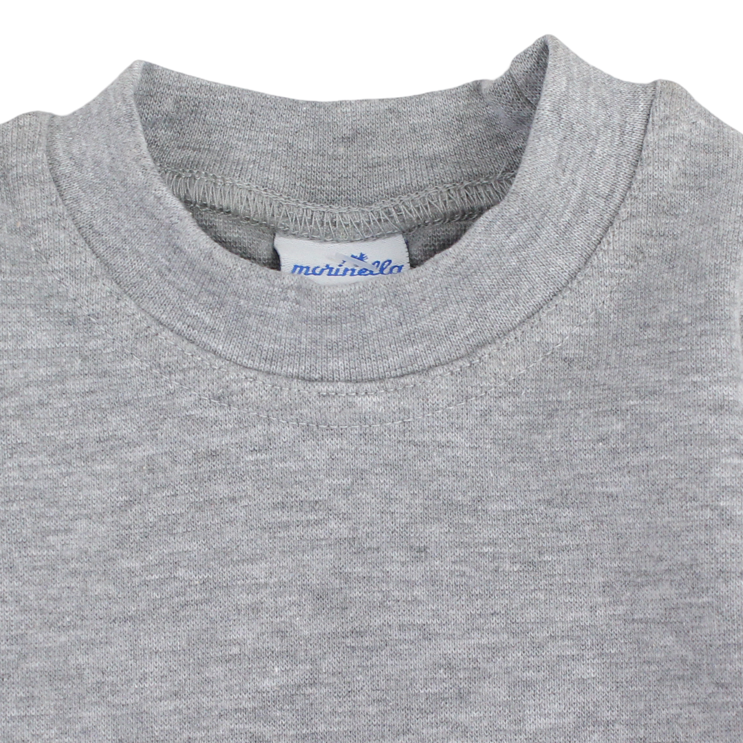 Unisex Baby Cotton Half Collar