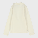 Unisex Plain Half-Collar Long-Sleeved Undershirt