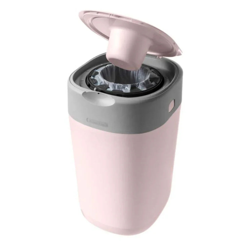 Tommee Tippee Twist & Click Nappy Disposal Bin - Pink