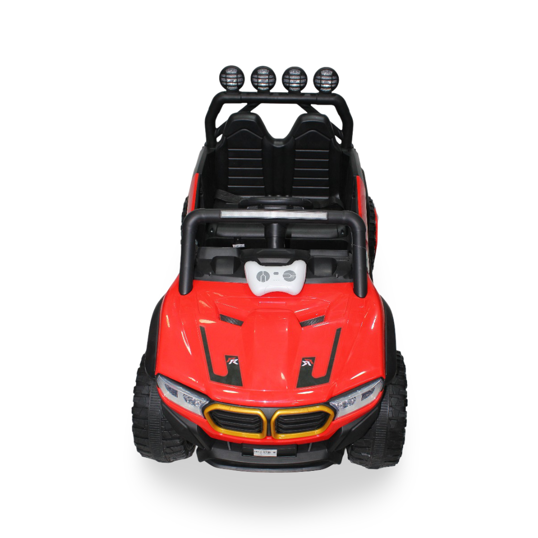 Electric Ride On Jeep Battery Powered with 2 Motors – Red