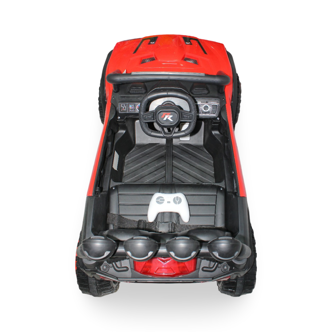 Electric Ride On Jeep Battery Powered with 2 Motors – Red