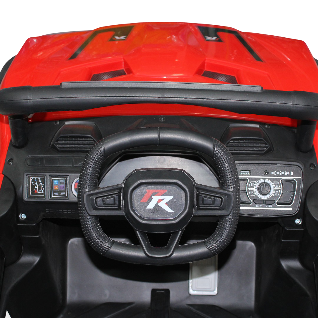 Electric Ride On Jeep Battery Powered with 2 Motors – Red