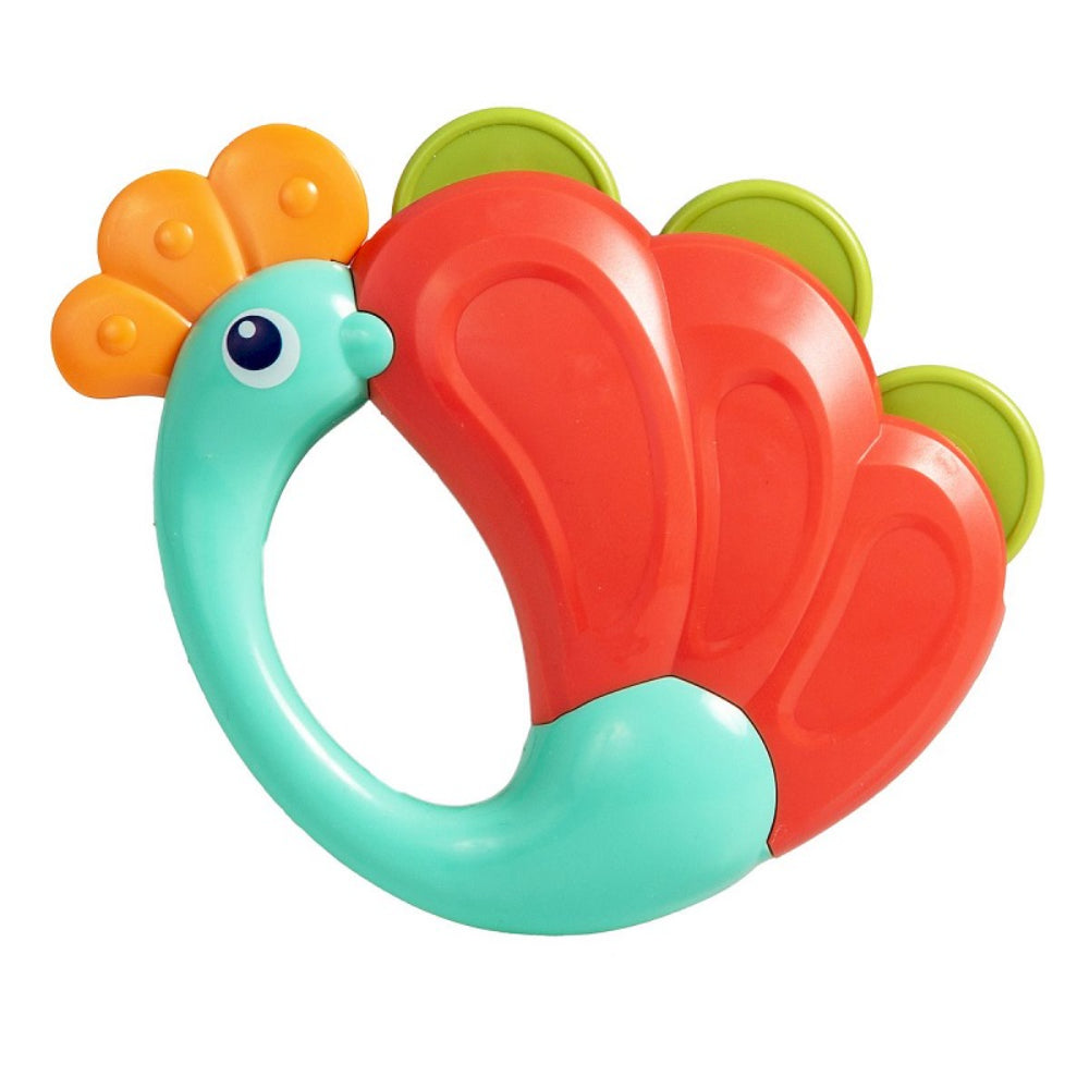 Hola Animal Orchestra Peacock Rattle - Toys