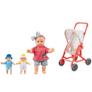 "Baby Love My Family" Doll Set with Stroller