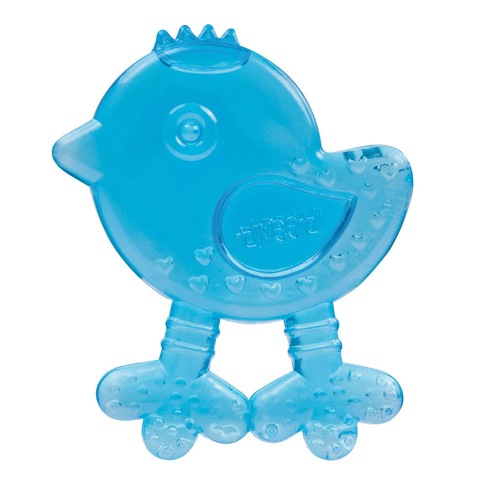 مصاصة الماء Canpol Babies +3m – أزرق مع تصميم طائر