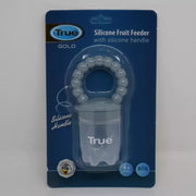 True Gold Silicone Food Feeder with Handle