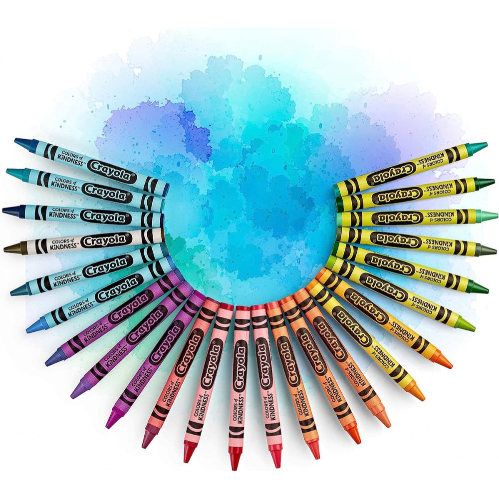 Crayola Colors of Kindness Crayons – 24 Colors