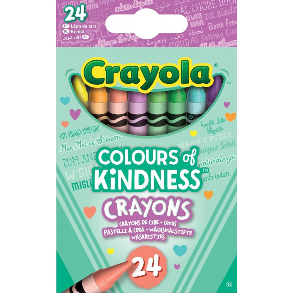 Crayola Colors of Kindness Crayons – 24 Colors